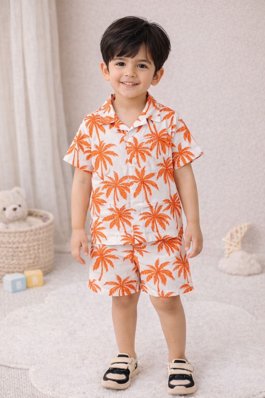 "Versatile Summer Prints for Siblings"