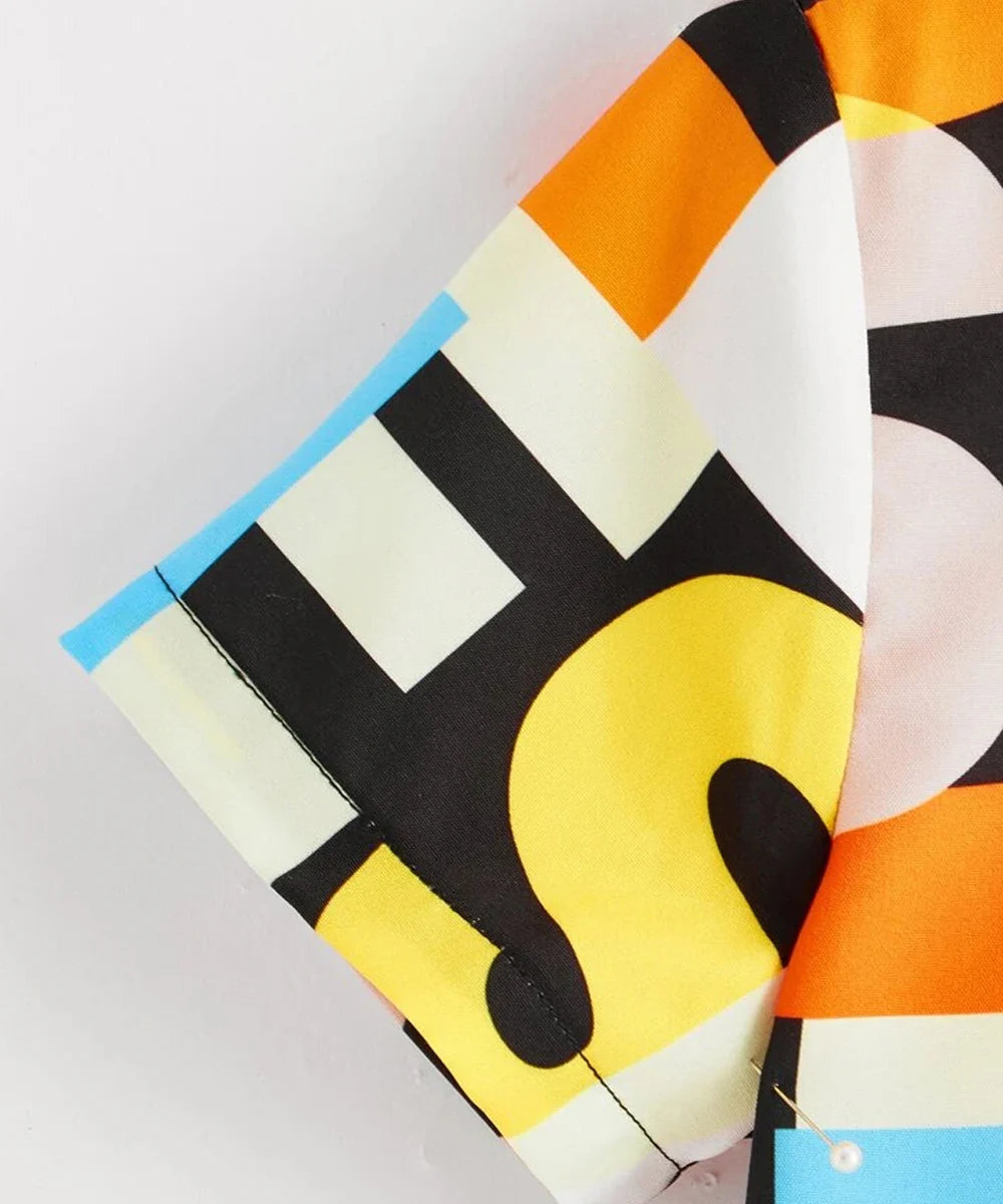 BWOOLS Tree Cocount and Letters_Graphic Mock Designer Button Front (Combo Pack Of 3) Shirt For Boy.