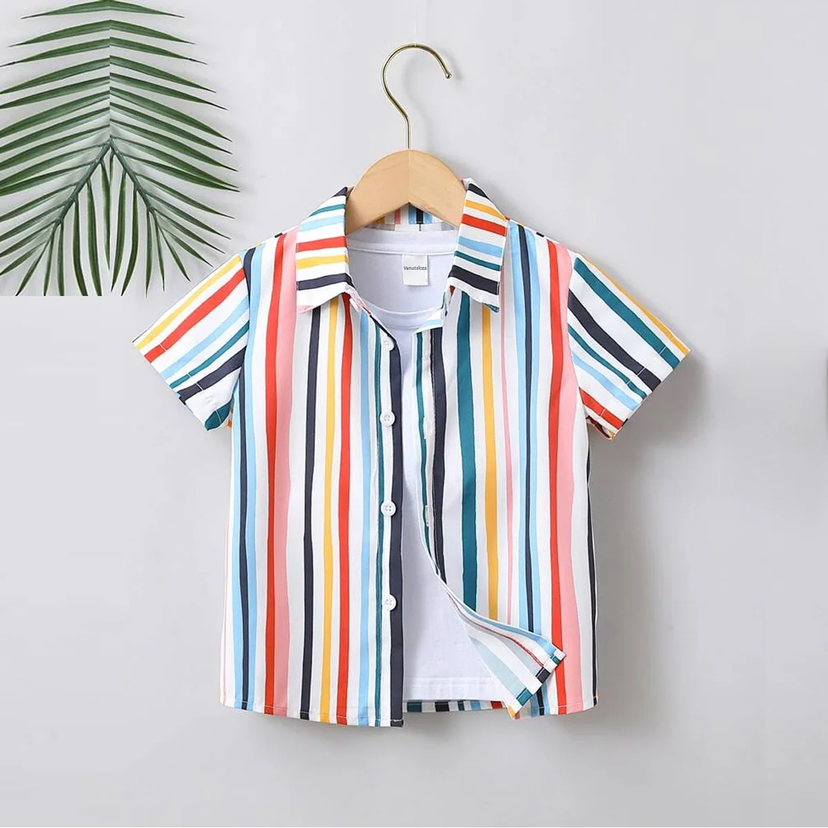 Stylish Multicolors Designer Button Front (Combo pack For 5) Shirt For Boy.