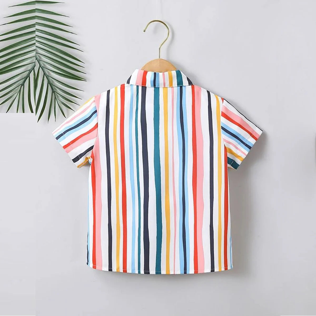 Stylish Multicolors Sky Naryeli  Colourful Graphic Designer Button Front Shirt For Boys ( Pack of 6)