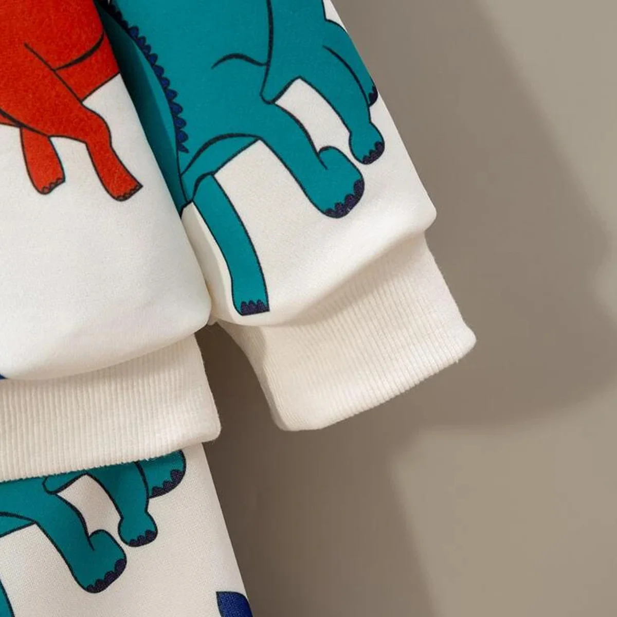 Stylish Baby Set Dinosaur Animal & Truck Fleece & Round Neck Cartoon (Combo Pack Of 3) T-Shirt & Pants