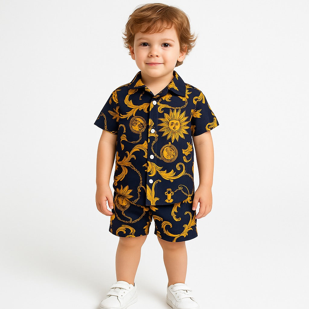 Stylish Unisex Orange Digital Cord Set .