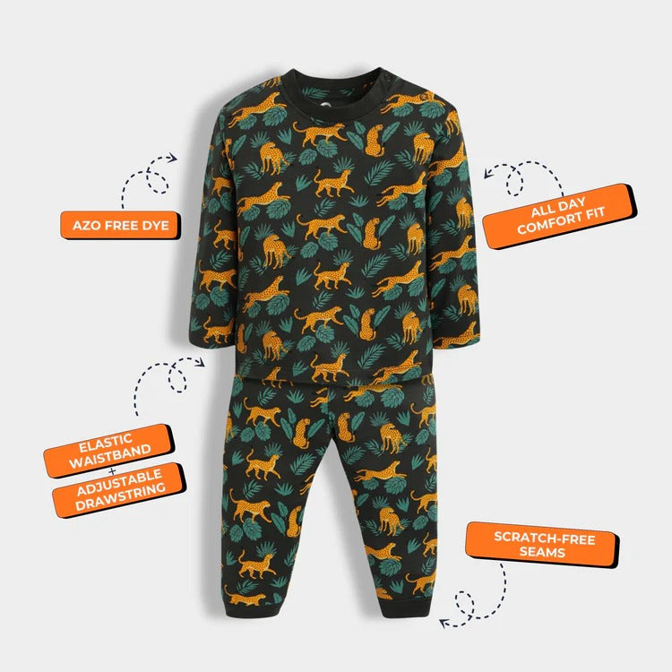Kids Cotton wear Set – ( Bird , penguin , leopard ) Pack of 3